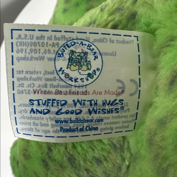 Build-A-Bear Spinosaurous Green Dinosaur Plush (Big and Little Together) - Picture 2 of 10